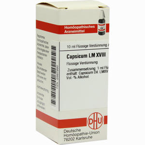 Lm Capsicum Xviii Dilution 10 ml - ab 0,00 €