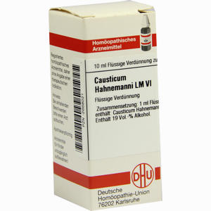 Lm Causticum Hahnema Vi Dilution 10 ml - ab 13,11 €