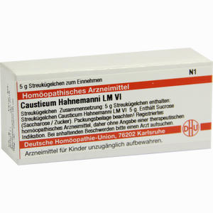 Lm Causticum Hahnema Vi Globuli 5 g - ab 12,23 €