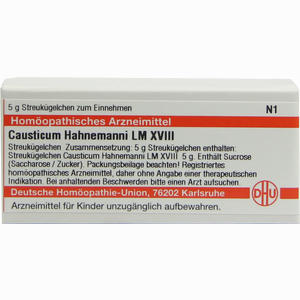 Lm Causticum Hahnema Xviii Globuli 5 g - ab 0,00 €
