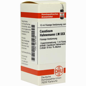 Lm Causticum Hahnema Xxx Dilution 10 ml - ab 11,09 €