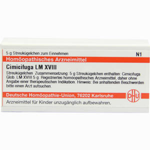 Lm Cimicifuga Xviii Globuli 5 g - ab 0,00 €
