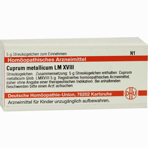Lm Cupr Met Xviii Globuli 5 g - ab 0,00 &euro;