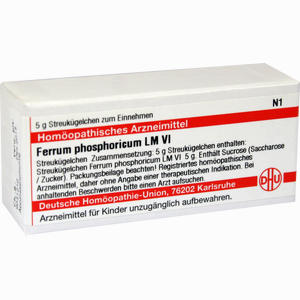 Lm Ferr Phos Vi Globuli 5 g - ab 0,00 €