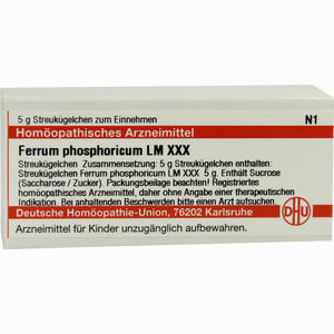 Lm Ferrum Phosphoricum Xxx Globuli  5 g - ab 0,00 €