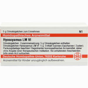 Lm Hyoscyamus Vi Globuli 5 g - ab 0,00 &euro;