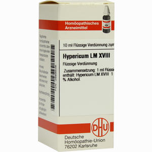 Lm Hypericum Xviii Dilution 10 ml - ab 14,87 €
