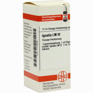 Lm Ignatia Iii Dilution 10 ml - ab 0,00 &euro;