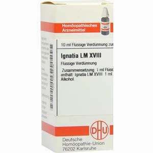 Lm Ignatia Xviii Dilution 10 ml - ab 12,26 €