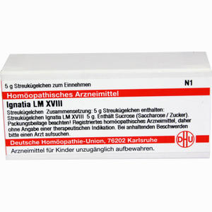 Lm Ignatia Xviii Globuli 5 g - ab 0,00 €