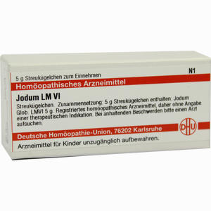 Lm Jodum Vi Globuli 5 g - ab 13,18 €