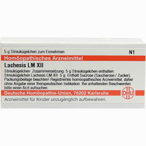 Lm Lachesis Xii Globuli 5 g - ab 11,07 €