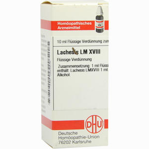 Lm Lachesis Xviii Dilution 10 ml - ab 11,07 €