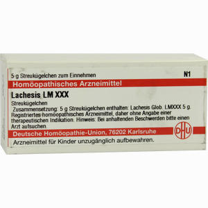 Lm Lachesis Xxx Globuli 5 g - ab 13,18 €