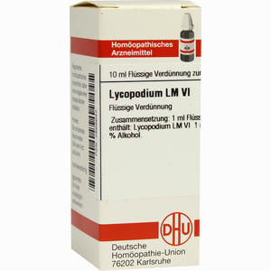 Lm Lycopodium Vi Dilution 10 ml - ab 10,41 €