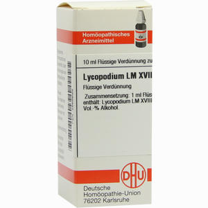 Lm Lycopodium Xviii Dilution 10 ml - ab 10,59 €