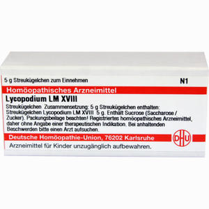 Lm Lycopodium Xviii Globuli 5 g - ab 13,18 €