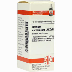 Lm Natr Carb Xviii Dilution 10 ml - ab 15,71 &euro;