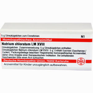 Lm Natr Chloratum Xviii Globuli 5 g - ab 12,26 €