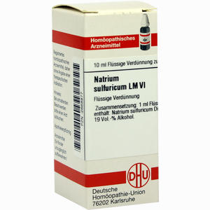 Lm Natr Sulf Vi Dilution 10 ml - ab 0,00 €