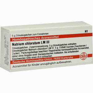 Lm Natrium Chloratum Iii Globuli 5 g - ab 11,62 €