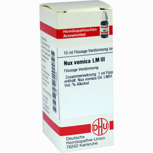 Lm Nux Vomica Iii Dilution 10 ml - ab 10,41 €