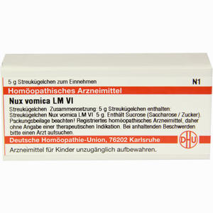 Lm Nux Vomica Vi Globuli 5 g - ab 0,00 €