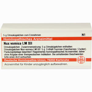 Lm Nux Vomica Xii Globuli 5 g - ab 0,00 &euro;
