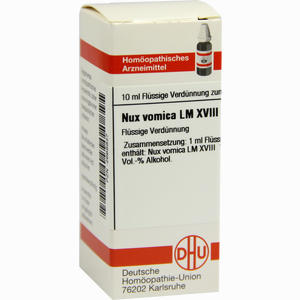 Lm Nux Vomica Xviii Dilution 10 ml - ab 11,95 €