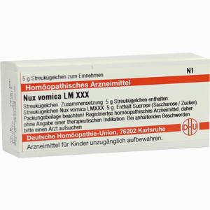 Lm Nux Vomica Xxx Globuli 5 g - ab 12,26 €