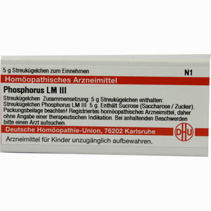 Lm Phosphorus Iii Globuli 5 g - ab 0,00 €