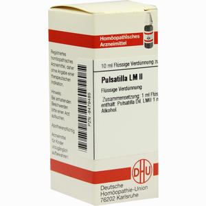 Lm Pulsatilla Ii Dilution 10 ml - ab 0,00 &euro;