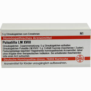 Lm Pulsatilla Xviii Globuli 5 g - ab 10,41 €