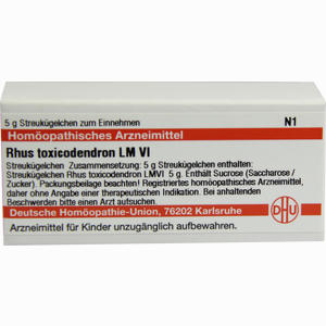 Lm Rhus Tox Vi Globuli 5 g - ab 10,92 €