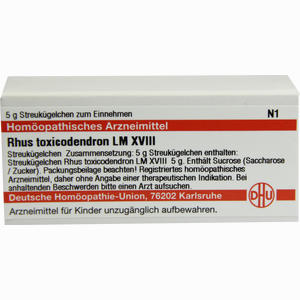 Lm Rhus Tox Xviii Globuli 5 g - ab 13,36 €