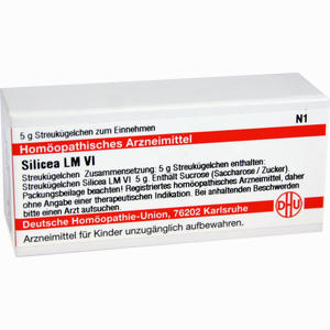 Lm Silicea Vi Globuli 5 g - ab 0,00 &euro;