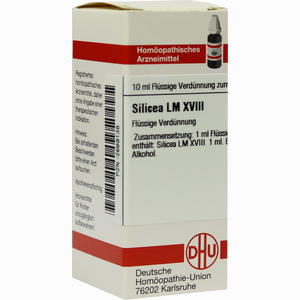 Lm Silicea Xviii Dilution 10 ml - ab 12,26 €