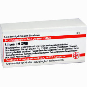 Lm Silicea Xviii Globuli 5 g - ab 10,41 €