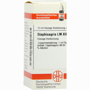 Lm Staphisagria Xii Dilution 10 ml - ab 0,00 &euro;