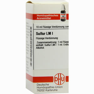 Lm Sulfur I Dilution 10 ml - ab 11,07 €