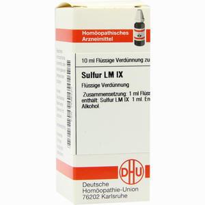 Lm Sulfur Ix Dilution 10 ml - ab 0,00 &euro;