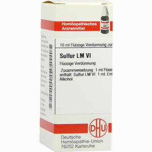 Lm Sulfur Vi Dilution 10 ml - ab 10,41 €