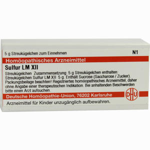 Lm Sulfur Xii Globuli 5 g - ab 11,07 €