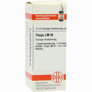 Lm Thuja Iii Dilution 10 ml - ab 10,92 €