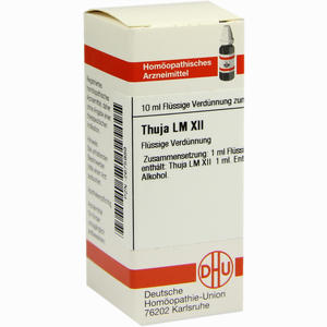 Lm Thuja Xii Dilution 10 ml - ab 0,00 &euro;