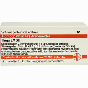 Lm Thuja Xii Globuli 5 g - ab 12,67 €