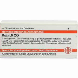 Lm Thuja Xxx Globuli 5 g - ab 13,18 €