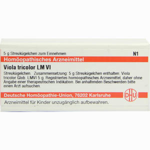 Lm Viola Tricolor Vi Globuli 5 g - ab 0,00 &euro;