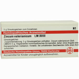 Lm Zinc Valer Xviii Globuli 5 g - ab 13,70 &euro;