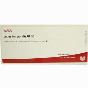 Lobus Temporalis Gl D6 Ampullen 10 x 1 ml - ab 20,63 €